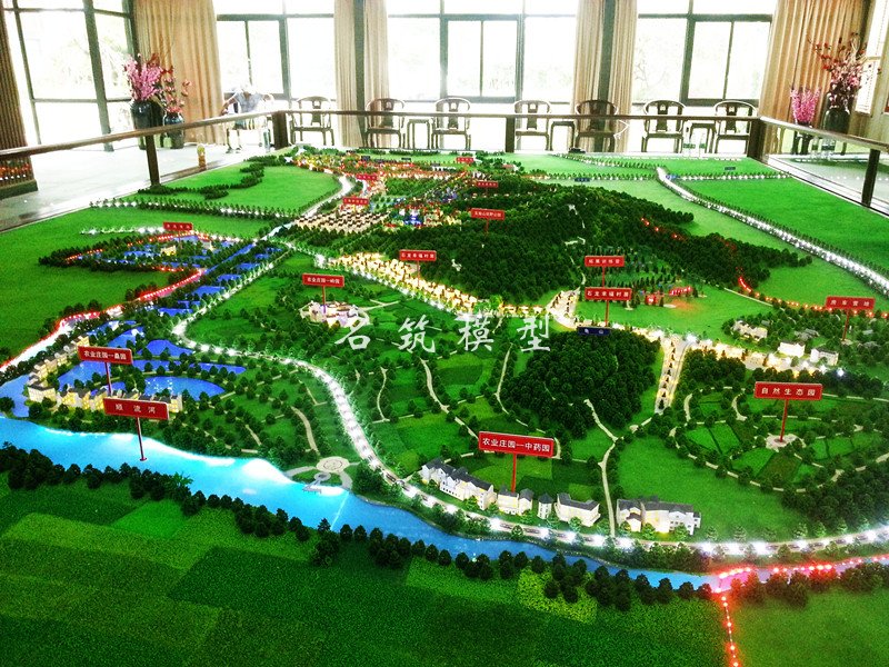 怎樣搭配園林景觀模型材料制作效果會(huì)更好？